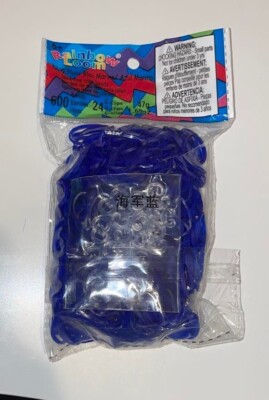 RAINBOW LOOM BANDS ~ Unopened Packs of Bands with C Clips ~Assorted Colors Avail
