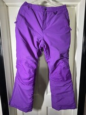 Landsend Ski Snowboard Winter Insulated Pant Size Kids 16 Purple - Preowned