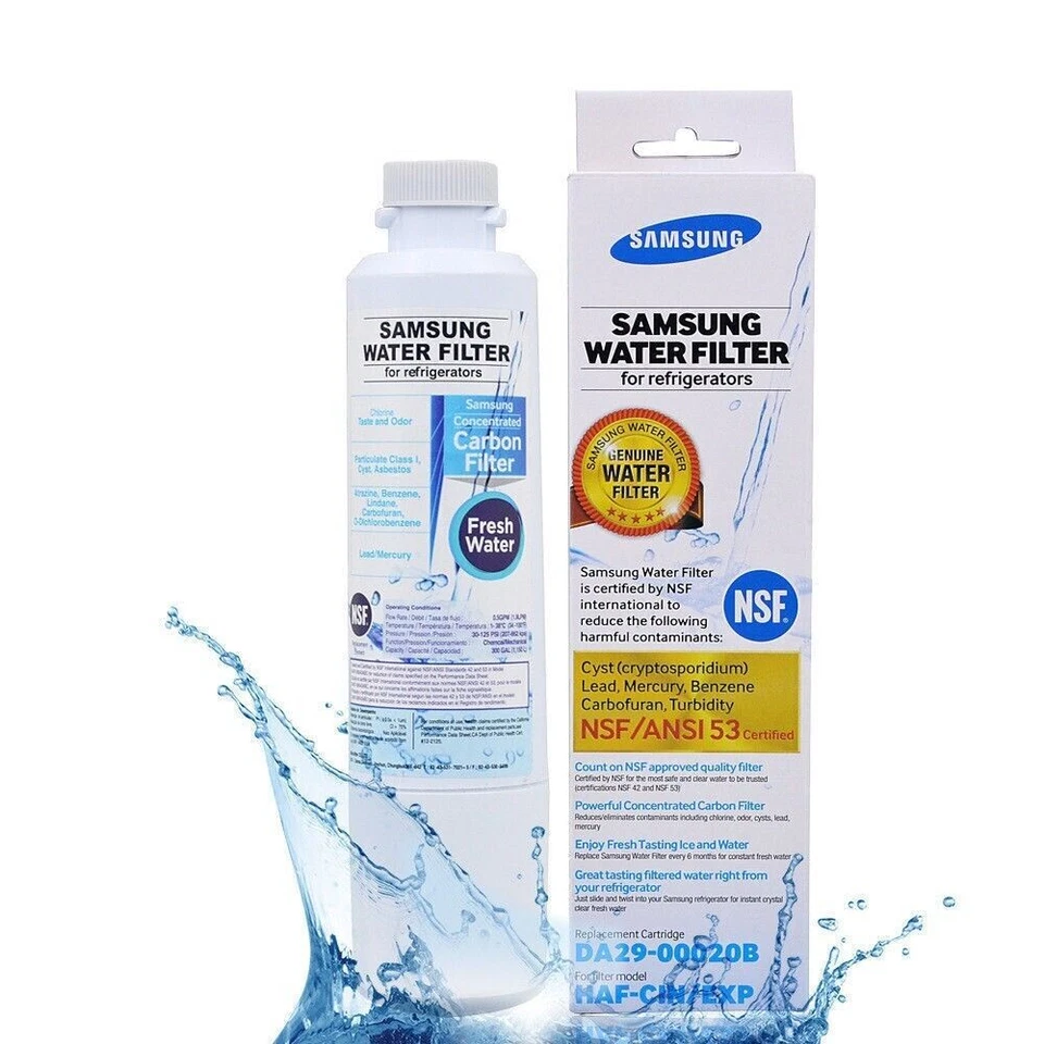 1-4 Pack SAMSUNG Hafcin DA29-00020B HAF-CIN/EXP Fresh Refrigerator Water Filter - Image 2 of 4