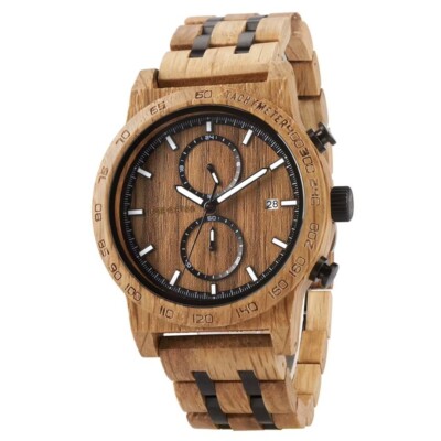 BOBO BIRD Herren-Holzuhr   Quarz Chronograph Luxus   SALE 2025