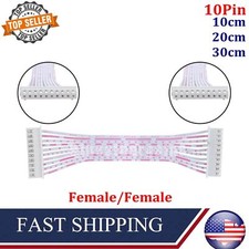 JST XH 2.54mm 10 Pin Pitch Connector Cable Female to Female PCB Wire 10cm 20cm