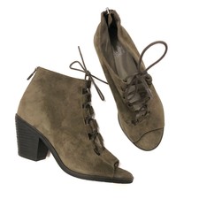 eileen fisher slew suede bootie