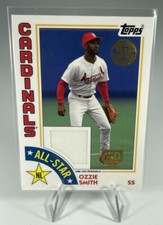 2019 Topps 1984 Topps All-Stars Relics 150 Anniversary #ASR-OS Ozzie Smith /150