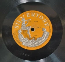 Band – Dixie - Silvertone – 361 - 10" Shellac 78RPM Pop, Brass & Military