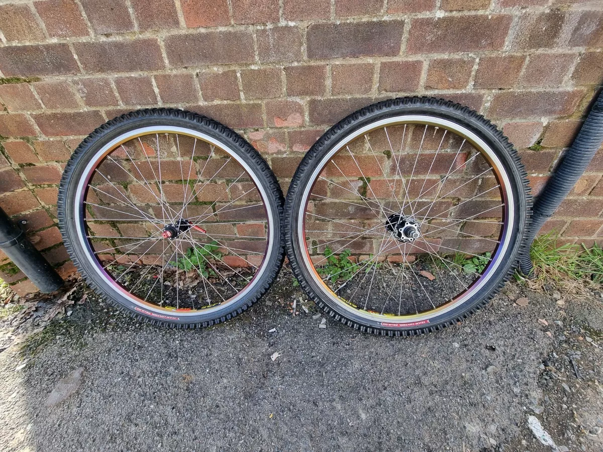 MAVIC SUP 217 SUNSET PLANTE-X HUBS HOPE SKEWER 26