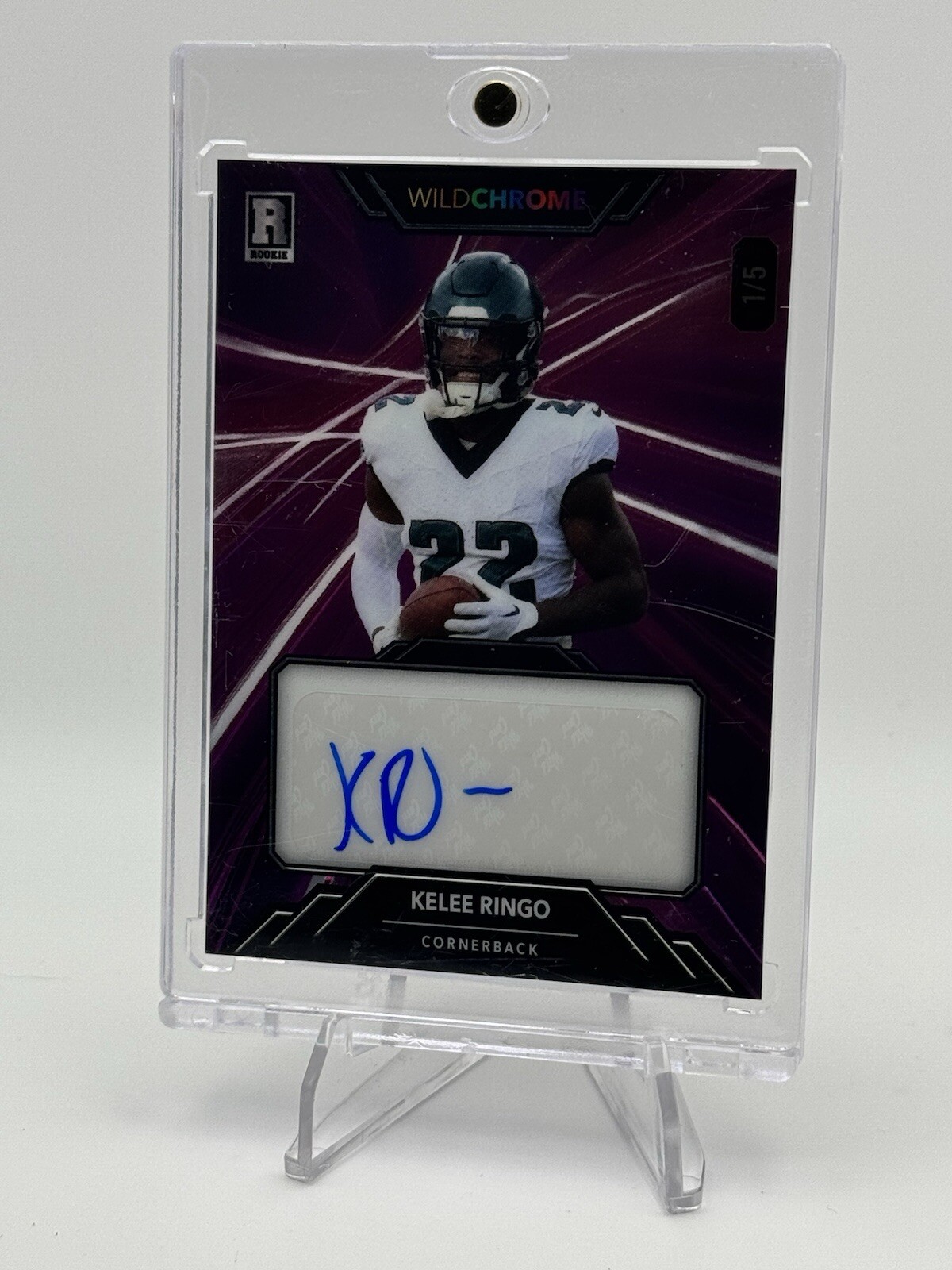 2023 Wild Card Wildchrome Kelee Ringo 1/5 Autograph WCL-PRA 