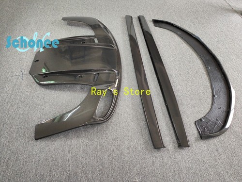 Carbon Fiber Sideskirts Rear Diffuser Front Lip For Bentley Continental GT 12-14 - Picture 8 of 12