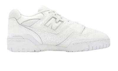 GENUINE NEW BALANCE 550 MENS SIZE 10 D TRIPLE WHITE SNEAKER