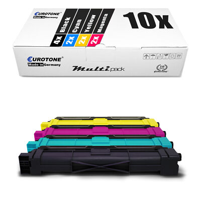 10x ECO Toner kompatibel f�r Brother DCP-L 3510 3550 CDW HL-L 3210 3230 3K