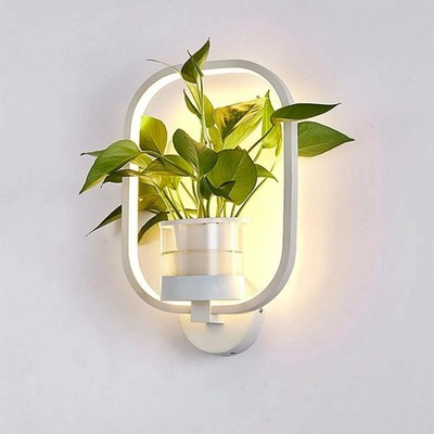 Greenery in Geometry: A Modern Wall-Mounted Planter