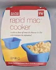 Rapid Mac Cooker Bowl Microwave Boxed Macaroni and Cheese 5 Minutes (Pack of 1)