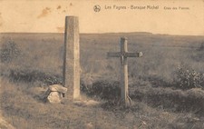 CPA BELGIQUE LES FAGNES BARAQUE MICHEL CROIX DES FIANCES