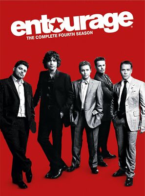 Entourage: Complete Fourth Season 4 (DVD, 2008, 3-Disc Set) NEW