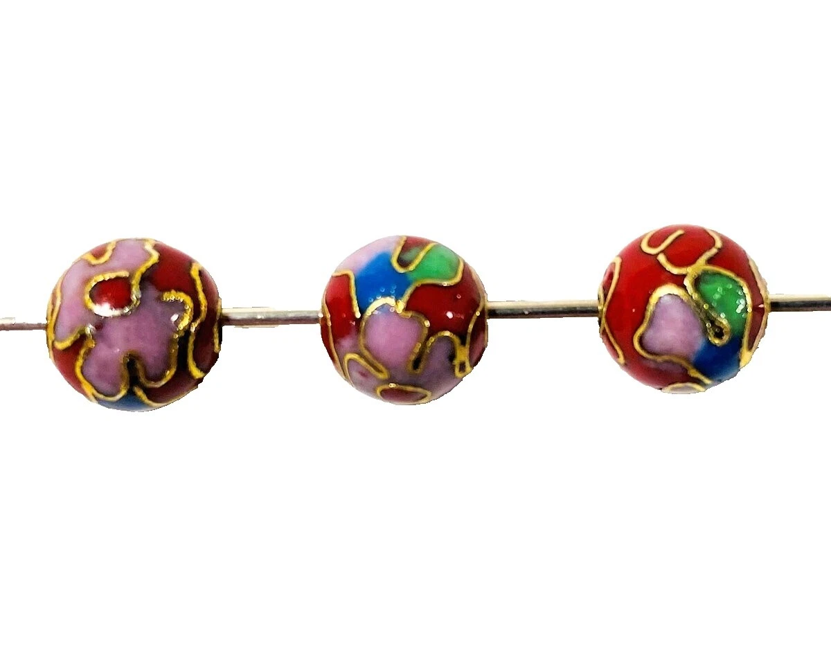 Cuentas para hacer Joyas cloisonné Multicolor
