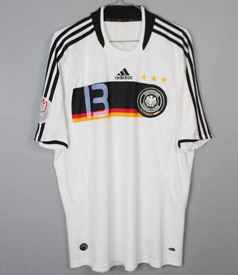 GERMANY 2008 2009 HOME FOOTBALL SHIRT JERSEY ADIDAS #13 BALLACK | eBay