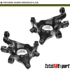 2x Steering Knuckle Steel Rear Both Sides for Dodge Journey 2009 2010 2.4L 3.5L