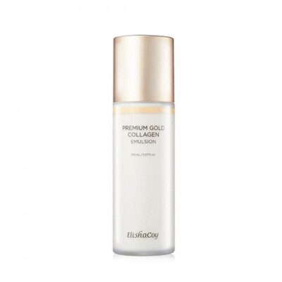 Elishacoy Premium Gold Collagen Emulsion 150ml, Korean Cosmetics,Kbeauty,sample