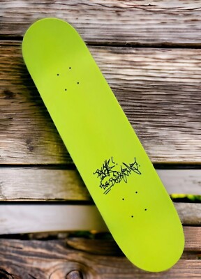 2002 OLD Supreme Rammellzee Skateboard Deck in good condition