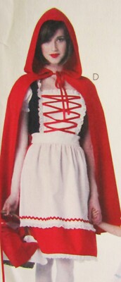 little red riding hood dress diy DIY Little Red Riding Hood Halloween Costume & Makeup!