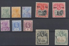 St Helena Stamps 1890-1922 SG46;49/51;64;84;87/8;97hc; 100 CV £164.25