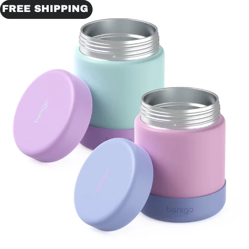 Bentgo Kids Stainless Steel Insulated Food Jar 2-Pack