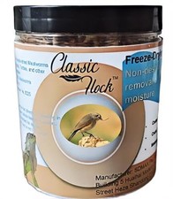3.5oz Freeze-Dried Mealworms All Natural High Protein Pet Food for Birds