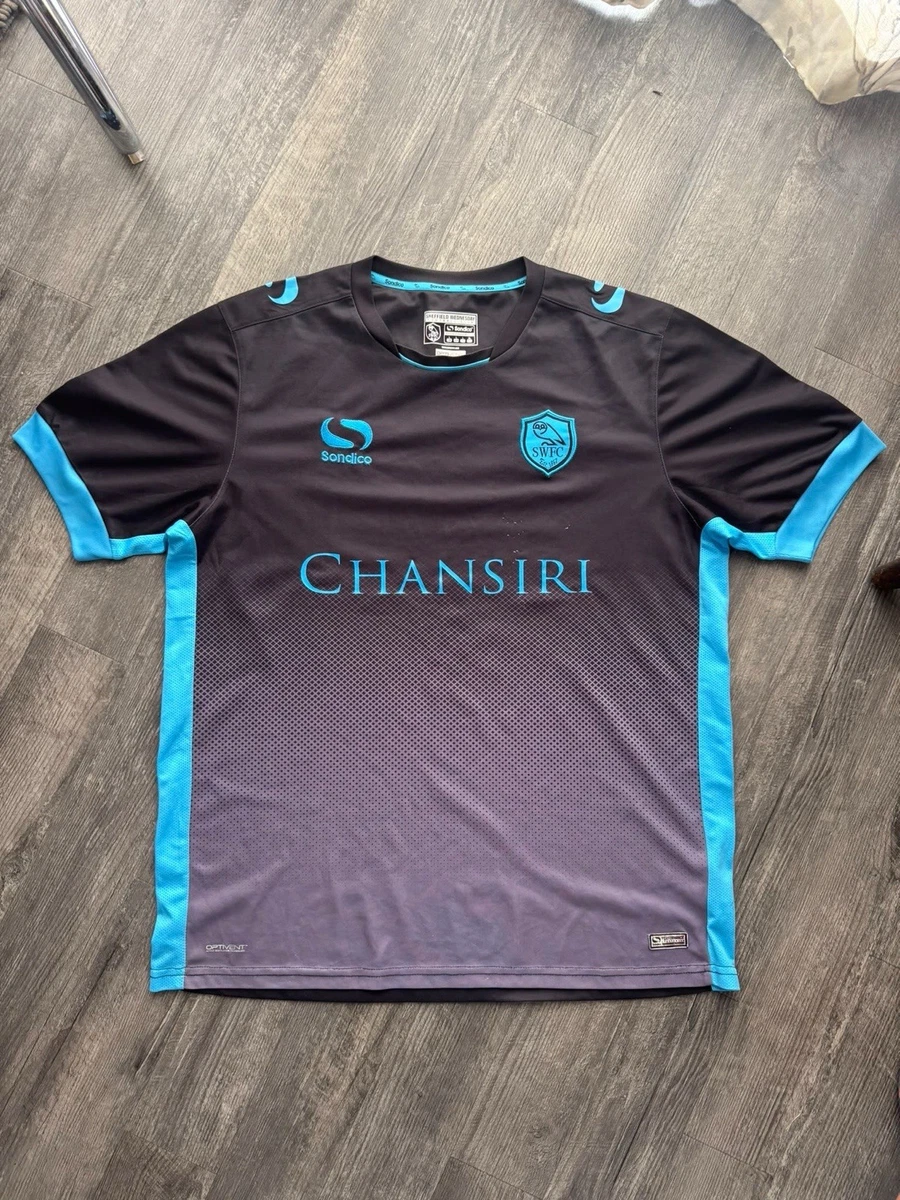 Sheffield Wednesday Black Away Memorabilia Football Shirts