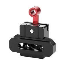 CAMVATE QR NATO Rail Clamp Fixture & 2" Sliding Rail f Monitor/Wireless Receiver