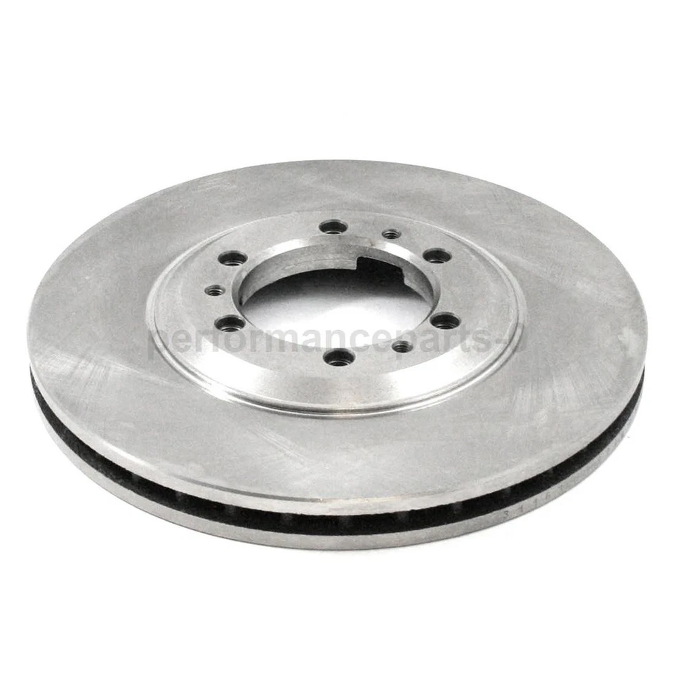 Juego de pastillas de freno de disco delanteras DuraGo rotor de freno de disco para Honda Passport 1994-2001 Foto 3 de 4