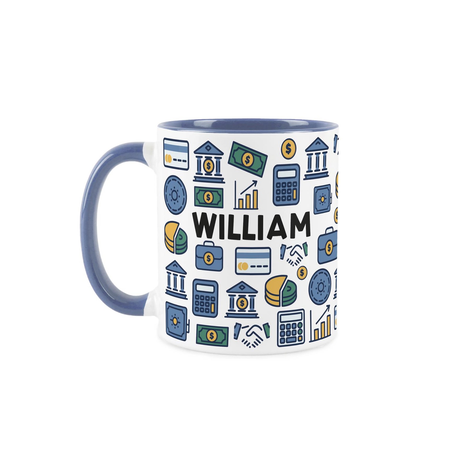 Personalised Banker Mug - Funny Finance Worker Novelty Gifts for Bankers