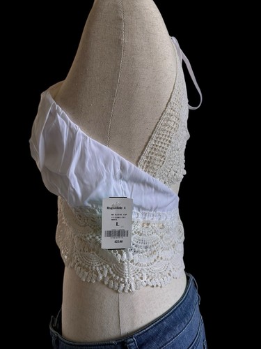Triple Seven Lace Bralette Top Bra Bustier Camisole Sexy Backless Women’s L - Picture 3 of 12
