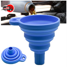 Foldable Car Engine Funnel Silicone Liquid Funnel Washer Engine Oil Petrol