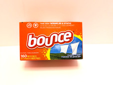 LOT OF 480 Bounce Outdoor Fresh Dryer Sheets 160x3 boxes , NEW