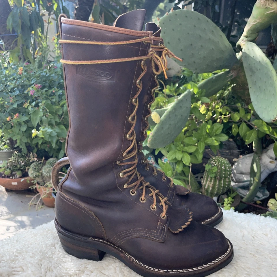 Botas Leñadoras Wesco Jobmaster De Colección Talla 7.5 Mujer Foto 3 de 4