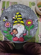 RUBBER LATEX MOULD TO MAKE THIS LOVELY GONK STEPPING STONE OR WALL PLAQUE.