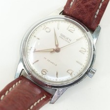 Gruen Men's 17 Jewel Precision Wristwatch Vintage - c1960's - XC992