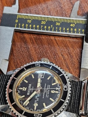 Vintage Sicura Submarine 23 Jewels Watch-Super Waterproof 400
