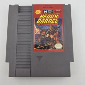 Heavy Barrel - Cartridge - Box - Nintendo Nes - Actually Tested - Cleaned