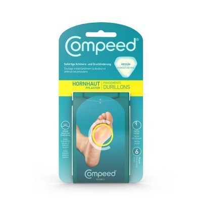 COMPEED Hornhaut Pflaster 6 St PZN 7705519