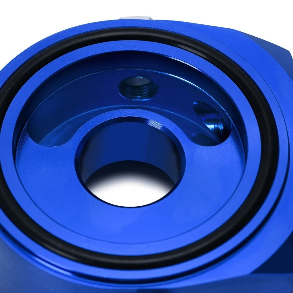 Oil Cooler Filter Sandwich Plate Adapter Kit AN10 M20 X 1.5 3/4" 16 UNF 1/8 NPT - Image 2 of 4