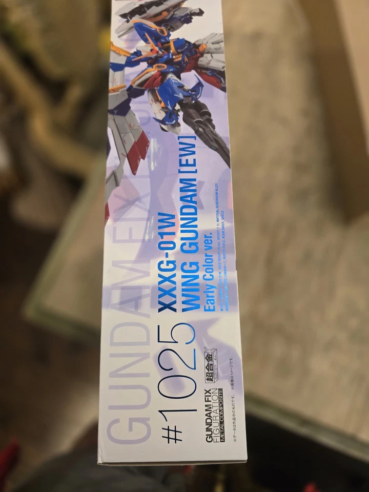 Figura de figuración Bandai Metal Compuesto Wing Gundam EW XXXG-01W 1025 Gundam Fix Foto 2 de 3