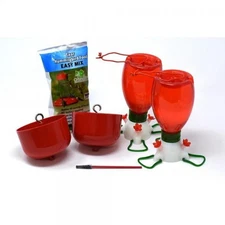 Songbird Essentials - Big Red Hummingbird Feeder & Nectar Starter Box (SEBRSP)