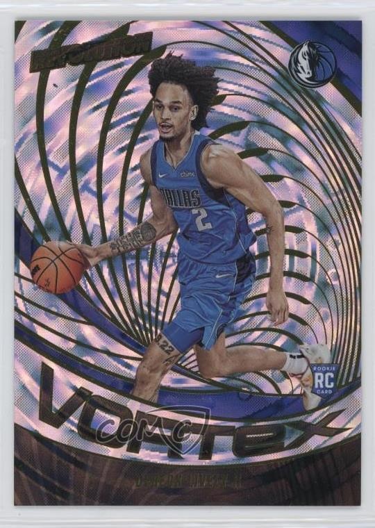 2023-24 Panini Revolution Vortex Fractal Dereck Lively II #18 Rookie RC 1c9a