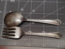 Damask Rose Antique US Sterling Silver Flatware Sets for sale | eBay