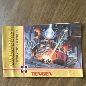 Tengen Vindicators Nintendo NES Shooter Manual Included Video Game