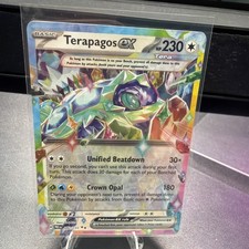 Terapagos ex 128/142 Sv07: Stellar Crown Holo Pokemon TCG (NM) 