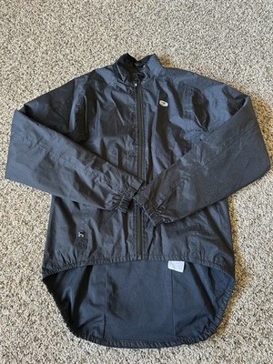 Sugoi Jacket Mens Medium Gray Full Zip Cycling Windbreaker