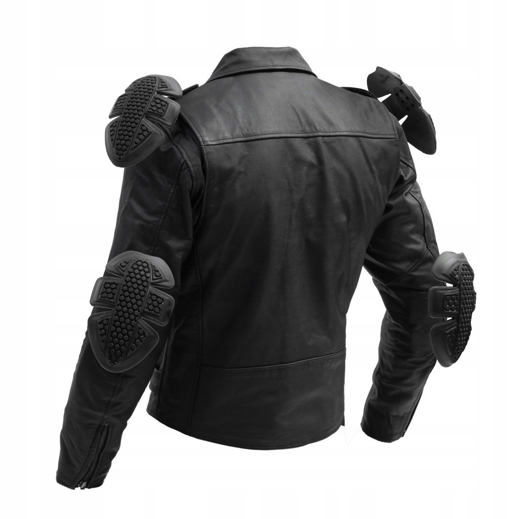Giacca Moto Pelle Classica | Broger Rocker | Giacca Moto Uomo S-10XL foto 3
