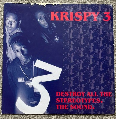 Krispy 3 - Destroy All The Stereotypes 1991 12 . Conscious Hip Hop. EX