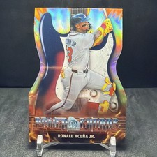 2026 Bowman Chrome Ronald Acuna Jr Power Chords Die Cut #PC-3 BRAVES